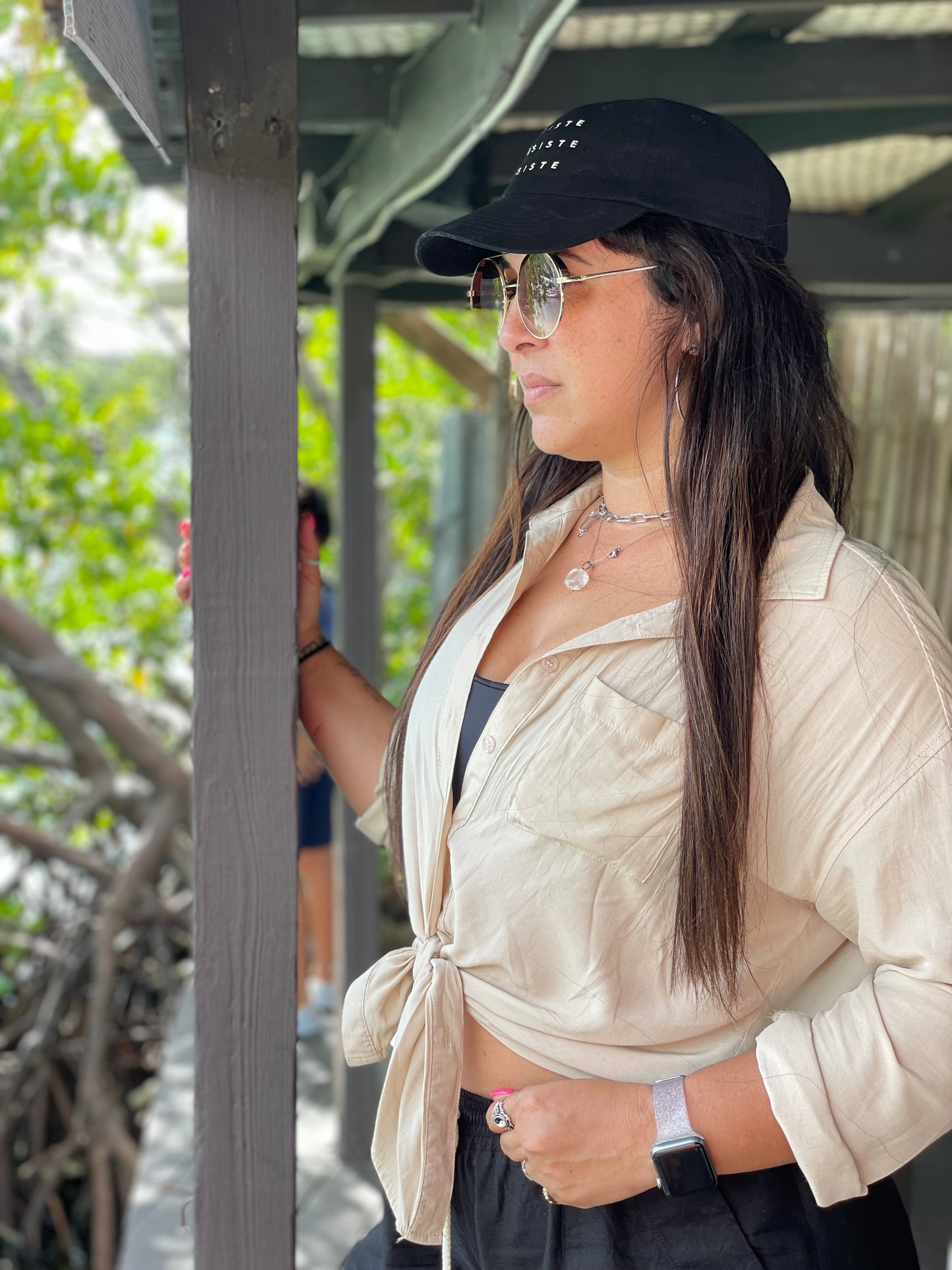 Taupe Button Down Shirt