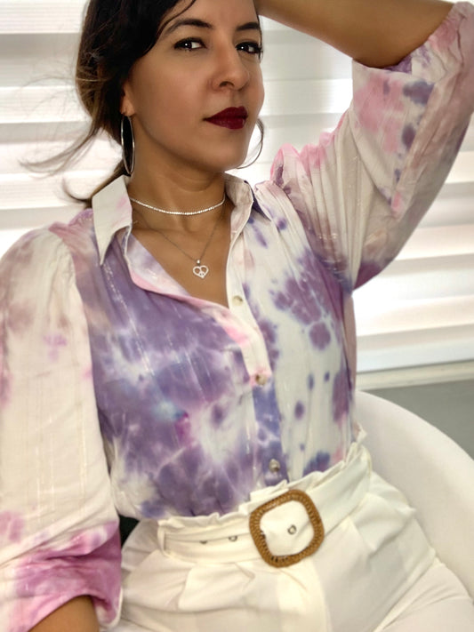 Cute Tie Dye Top