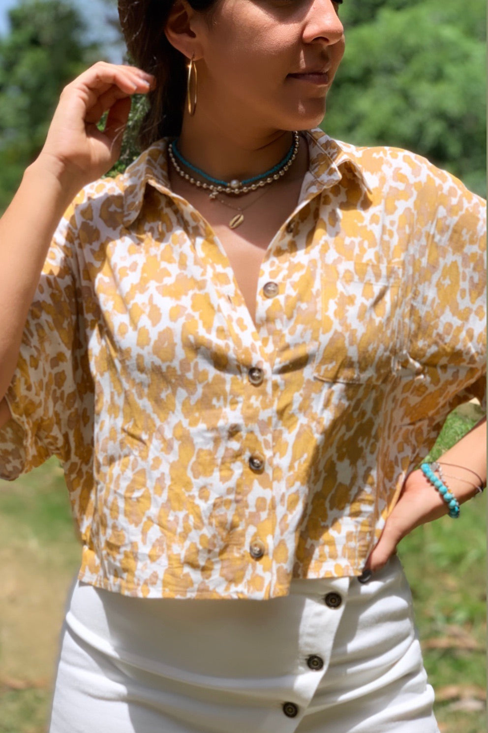 Sunset Gold Top