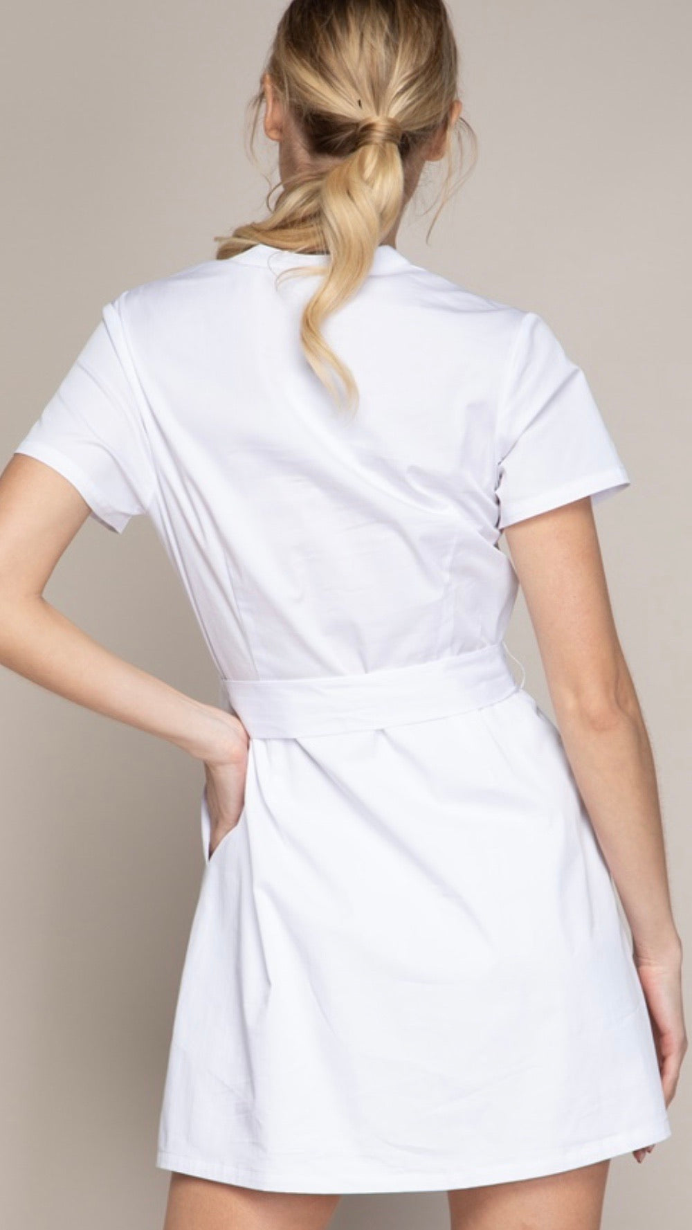 Hope White Dress