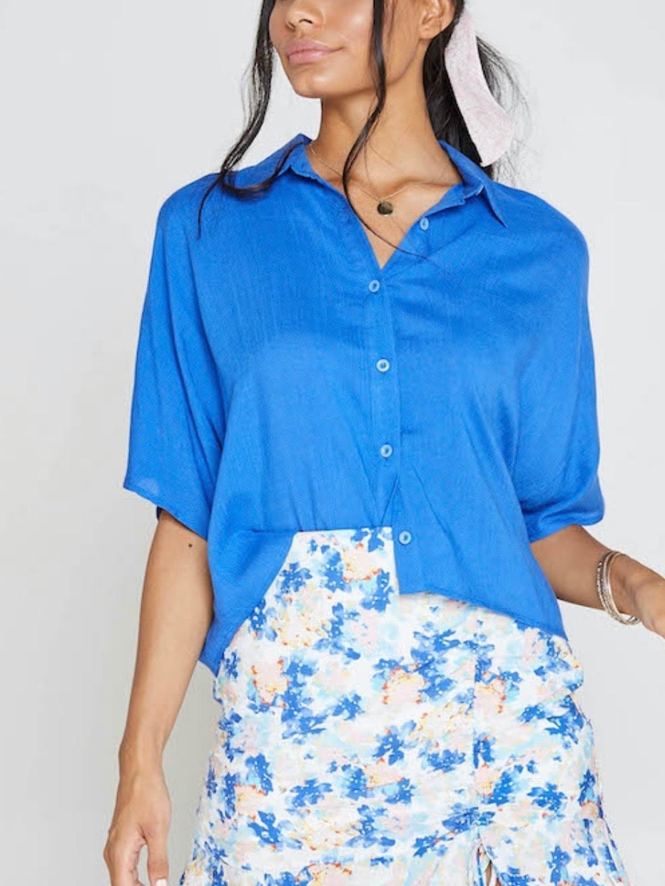 Royal Blue Top