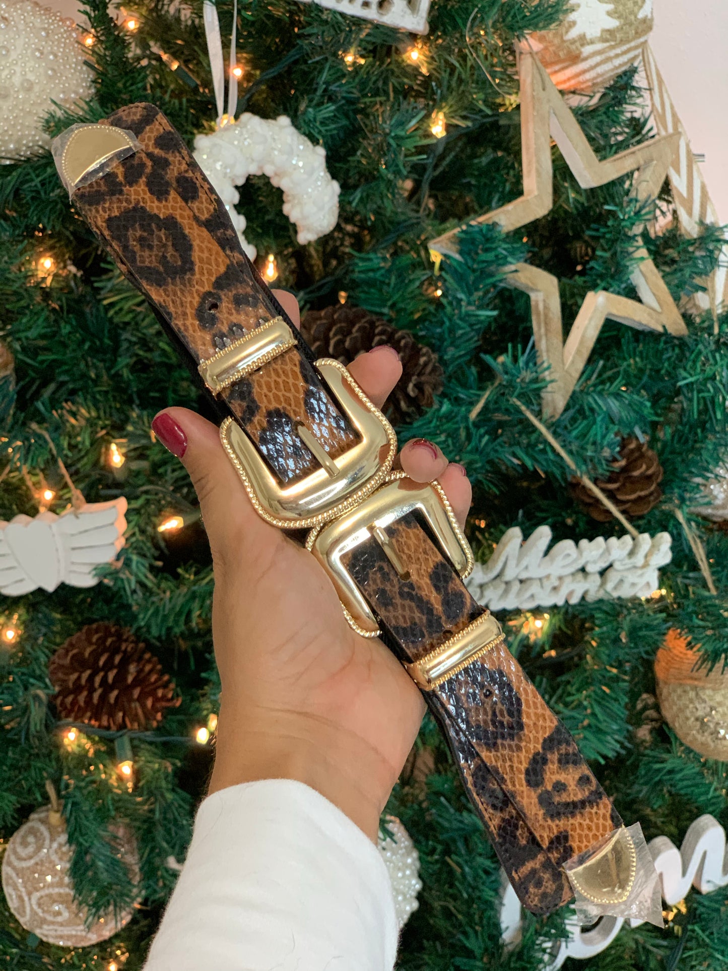 Leopard Elastic Belt