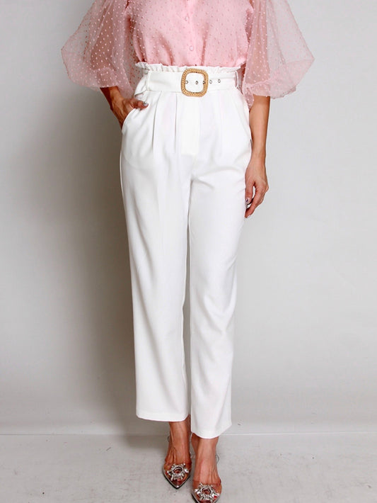 Unique White Pant