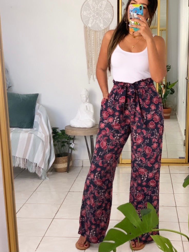 Floral Blue Palazzo