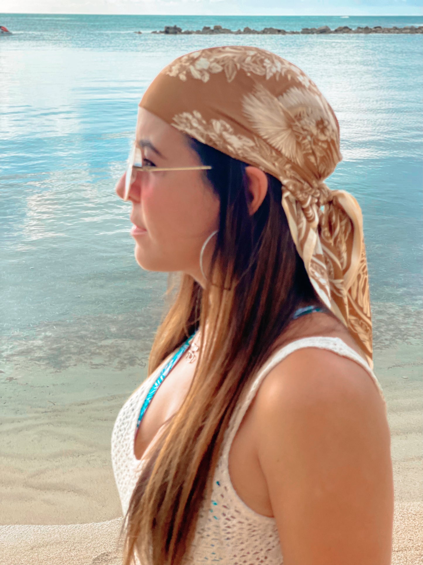 Sandy Hair Bandana