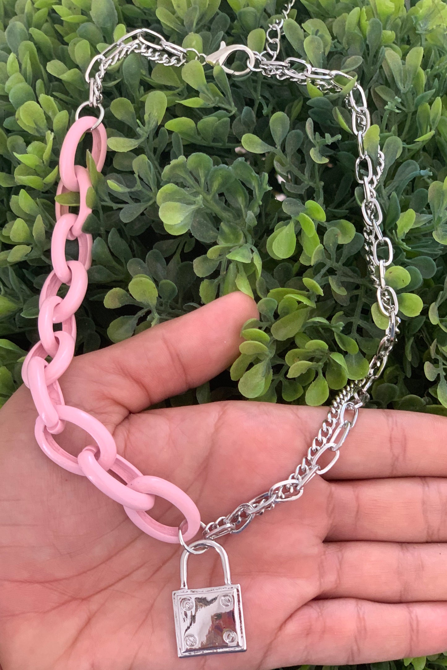 Pink Layering Necklace
