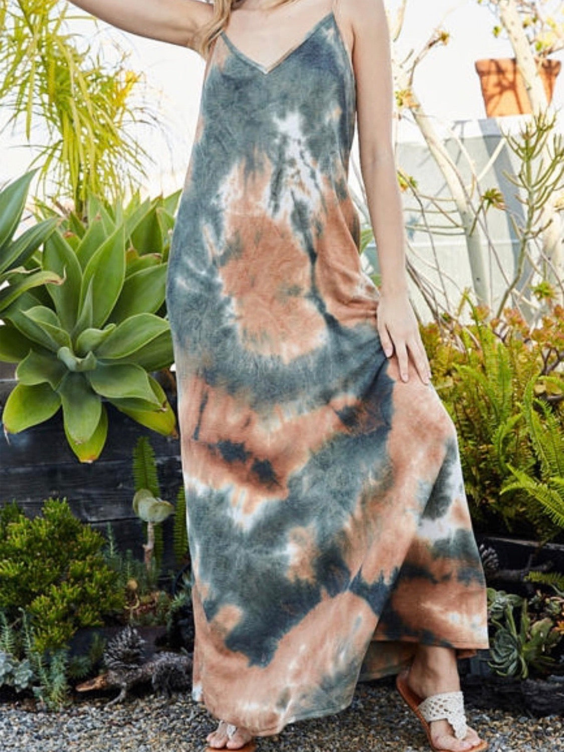 Tie Dye Maxi Dress