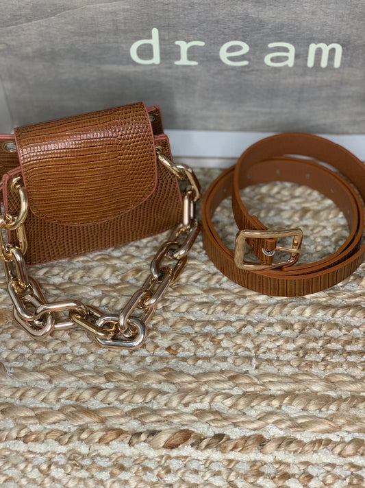Belt and Bag Set