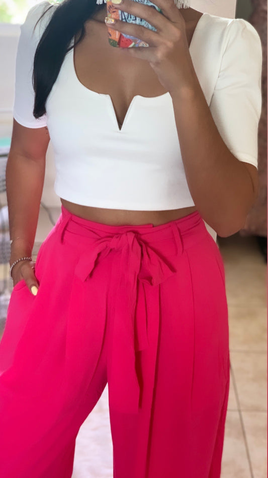 Pink Beltbottom