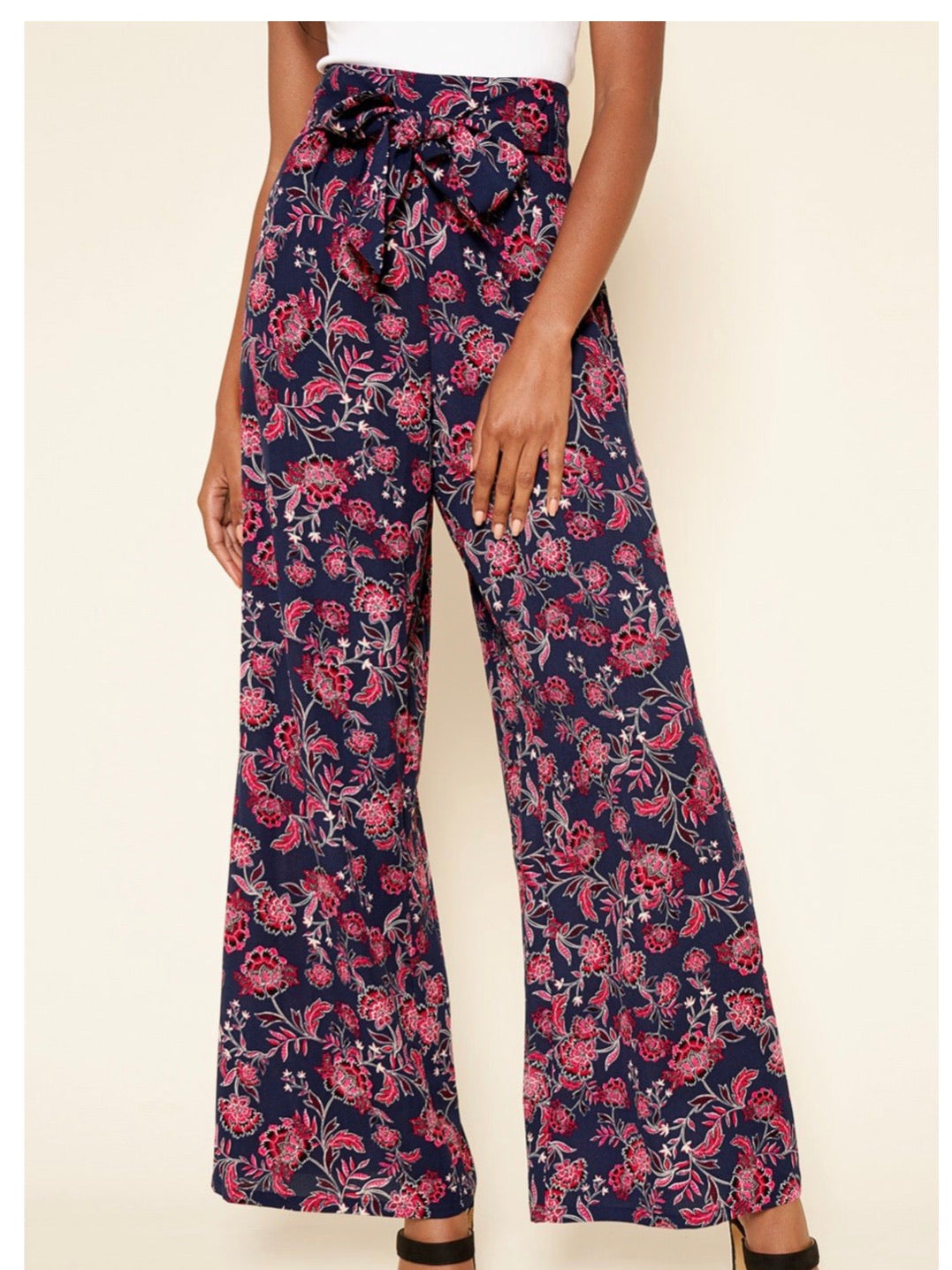 Floral Blue Palazzo