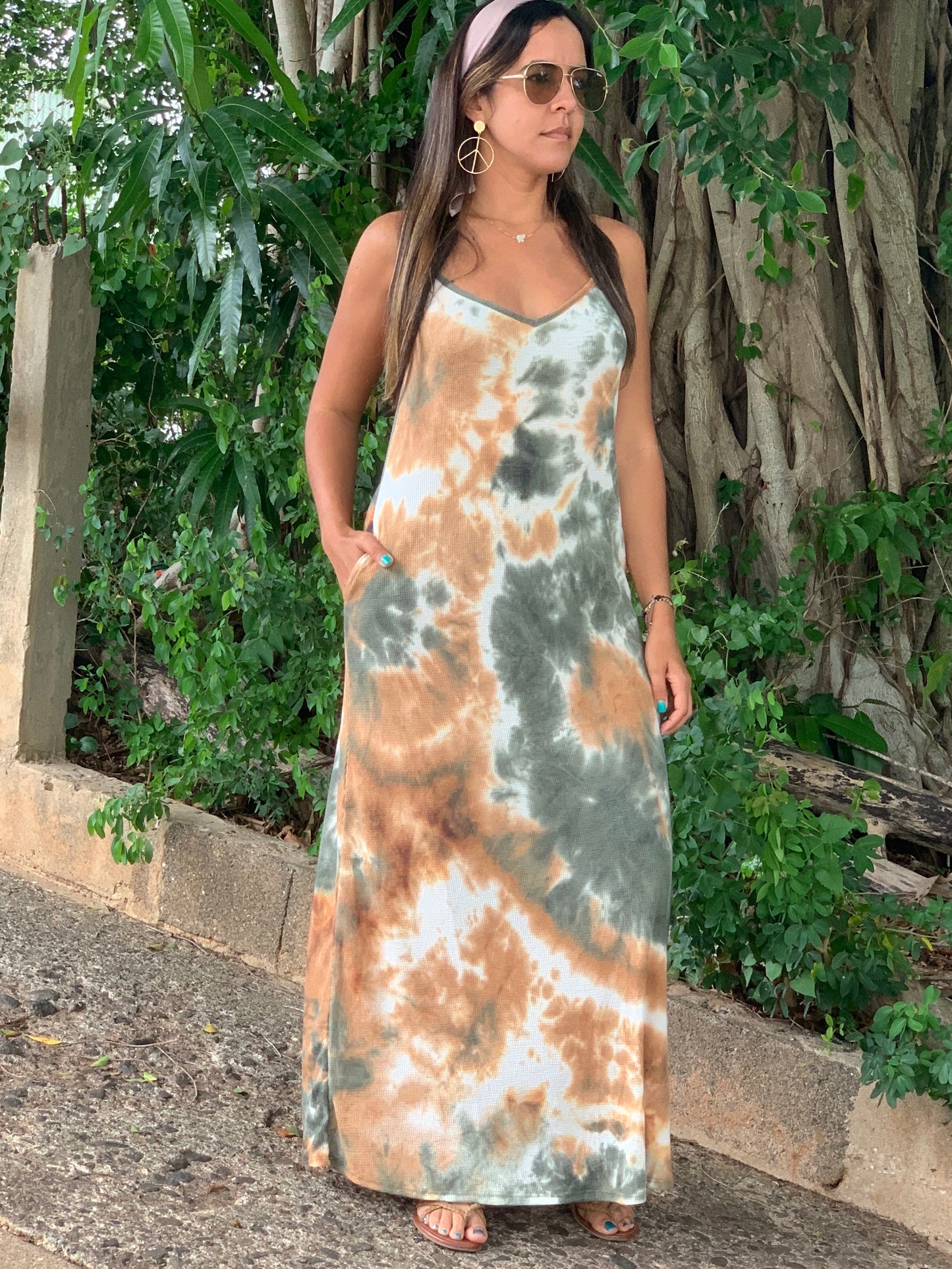 Tie Dye Maxi Dress