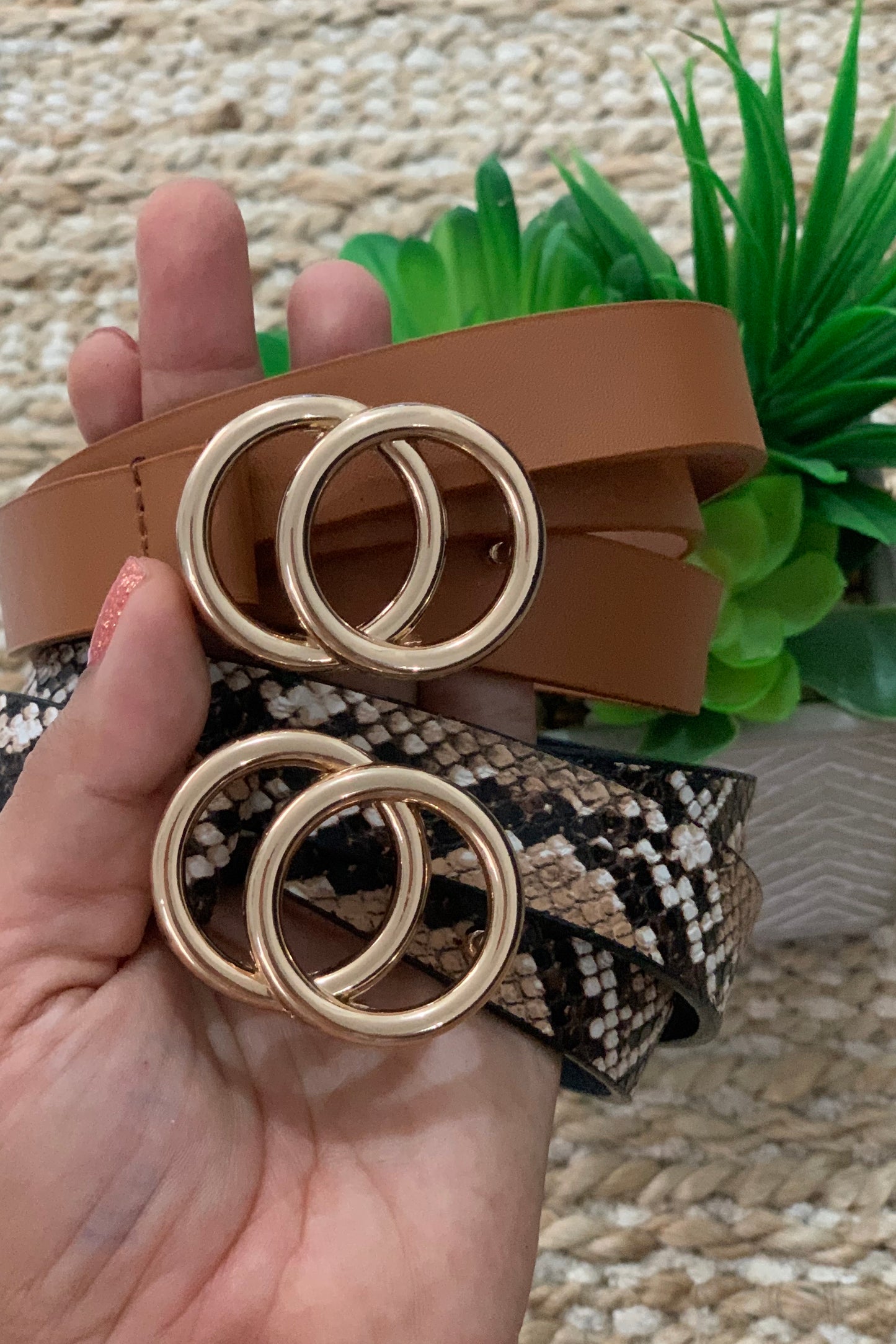 Snaky and Brown Belt Set