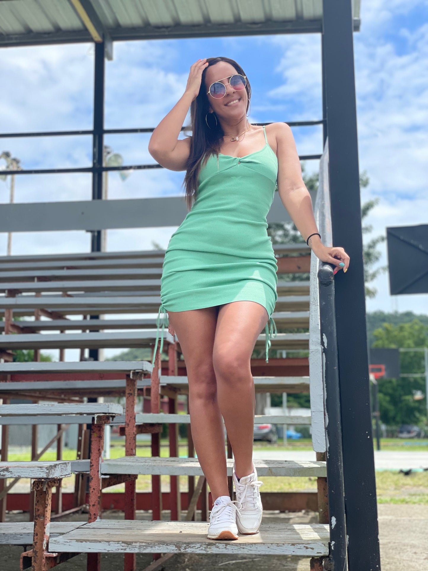 Mint Green Dress