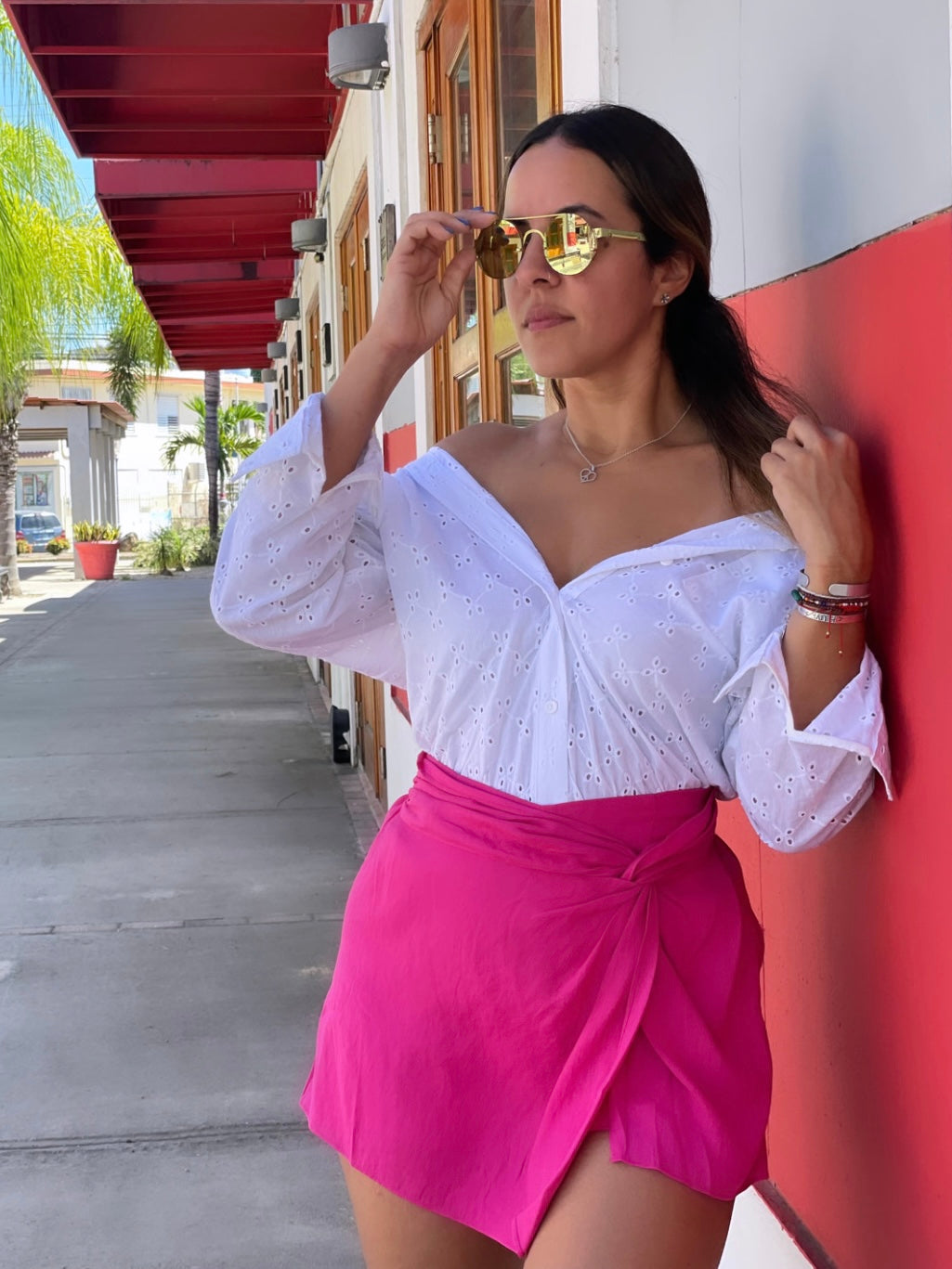 Pink Skort