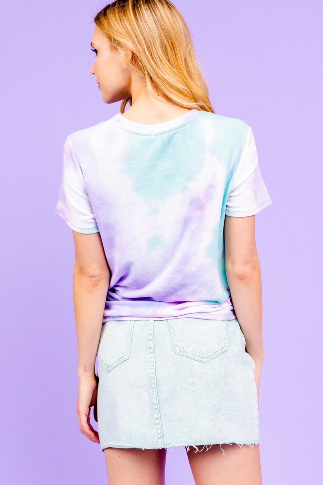 Purple Tie Dye T-Shirt