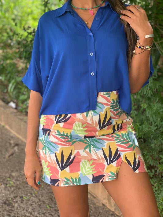 Royal Blue Top