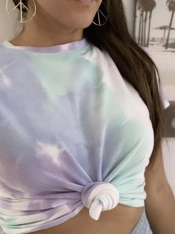 Purple Tie Dye T-Shirt