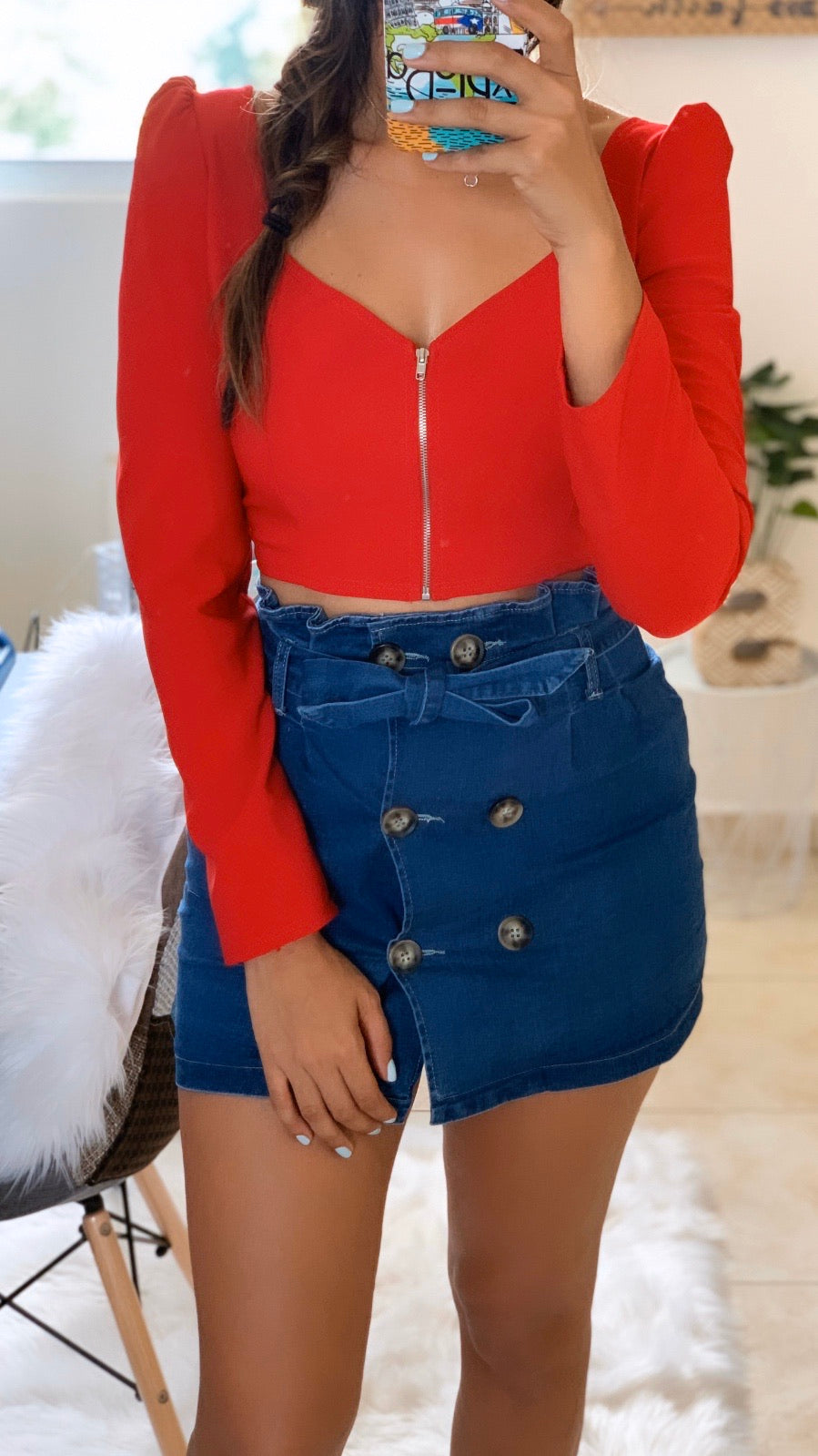 In Love Crop Top