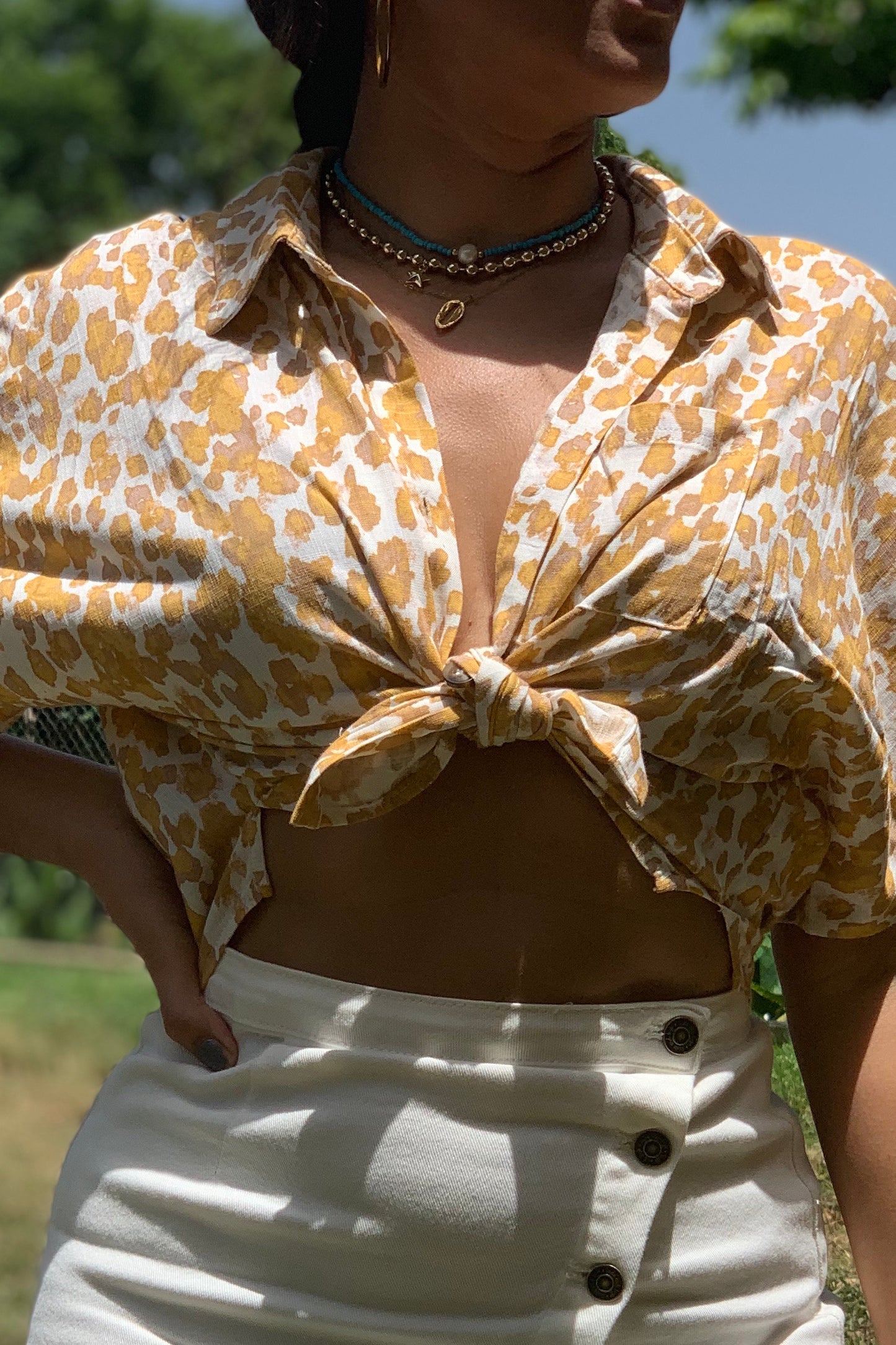 Sunset Gold Top